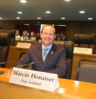 Márcio Honaiser apresenta resumo de suas ações como deputado