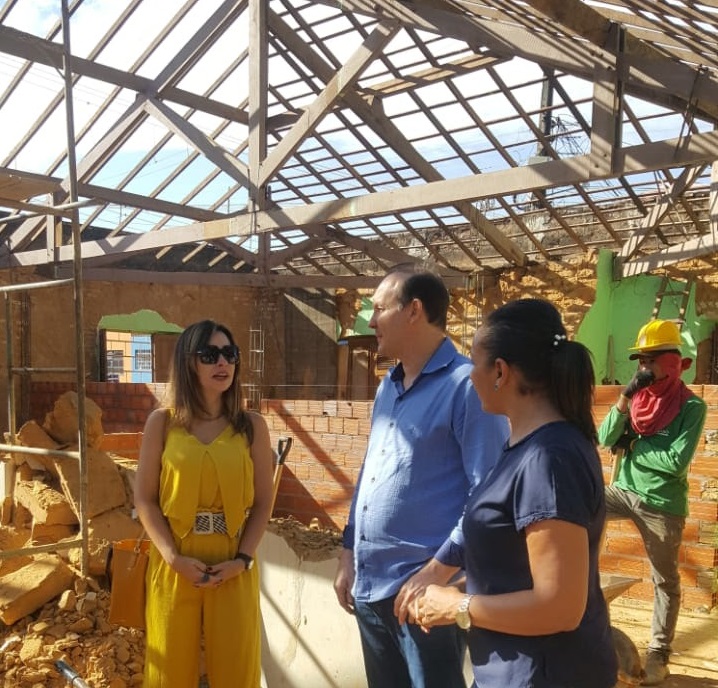 Secretário de Desenvolvimento Social Márcio Honaiser visita obras do Governo em Balsas