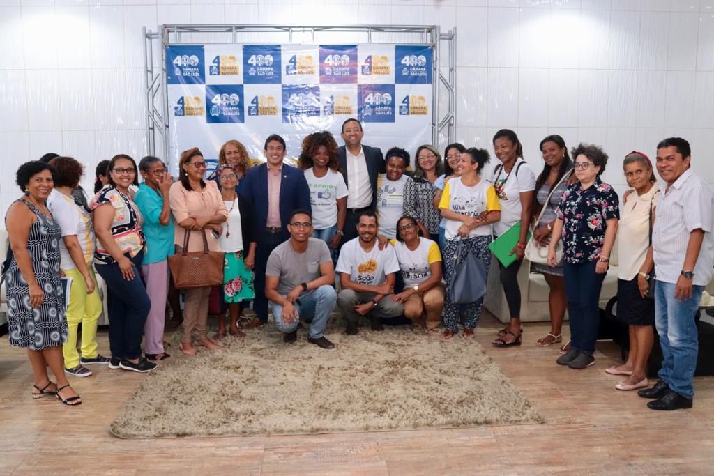 Vereadores garantem apoio às Escolas Comunitárias de São Luís