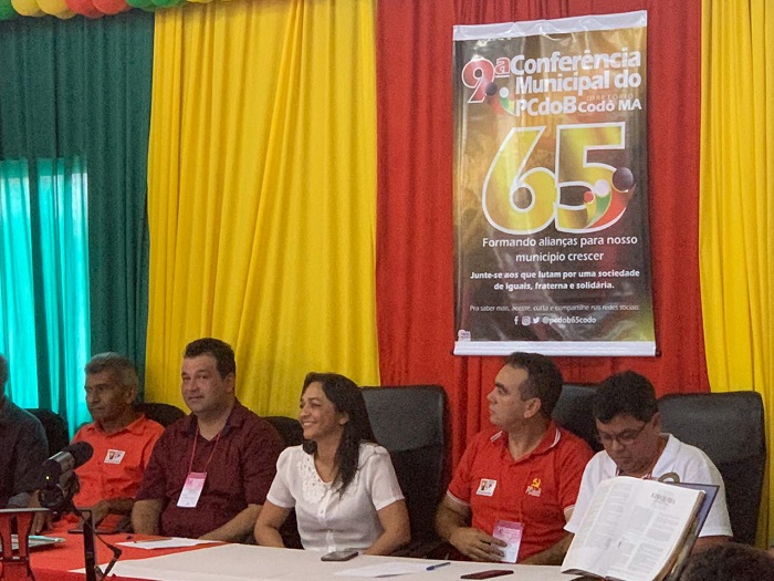 Eliziane participa da conferência municipal do PC do B em Codó