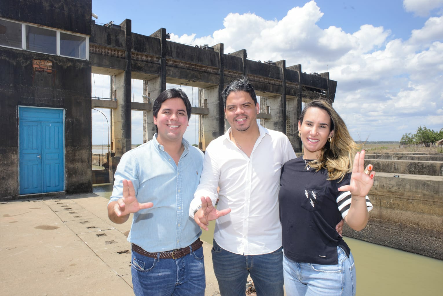 Em momento histórico, deputados, prefeito, vereadores e DNOCS lançam obras de revitalização da barragem do Pericumã em Pinheiro