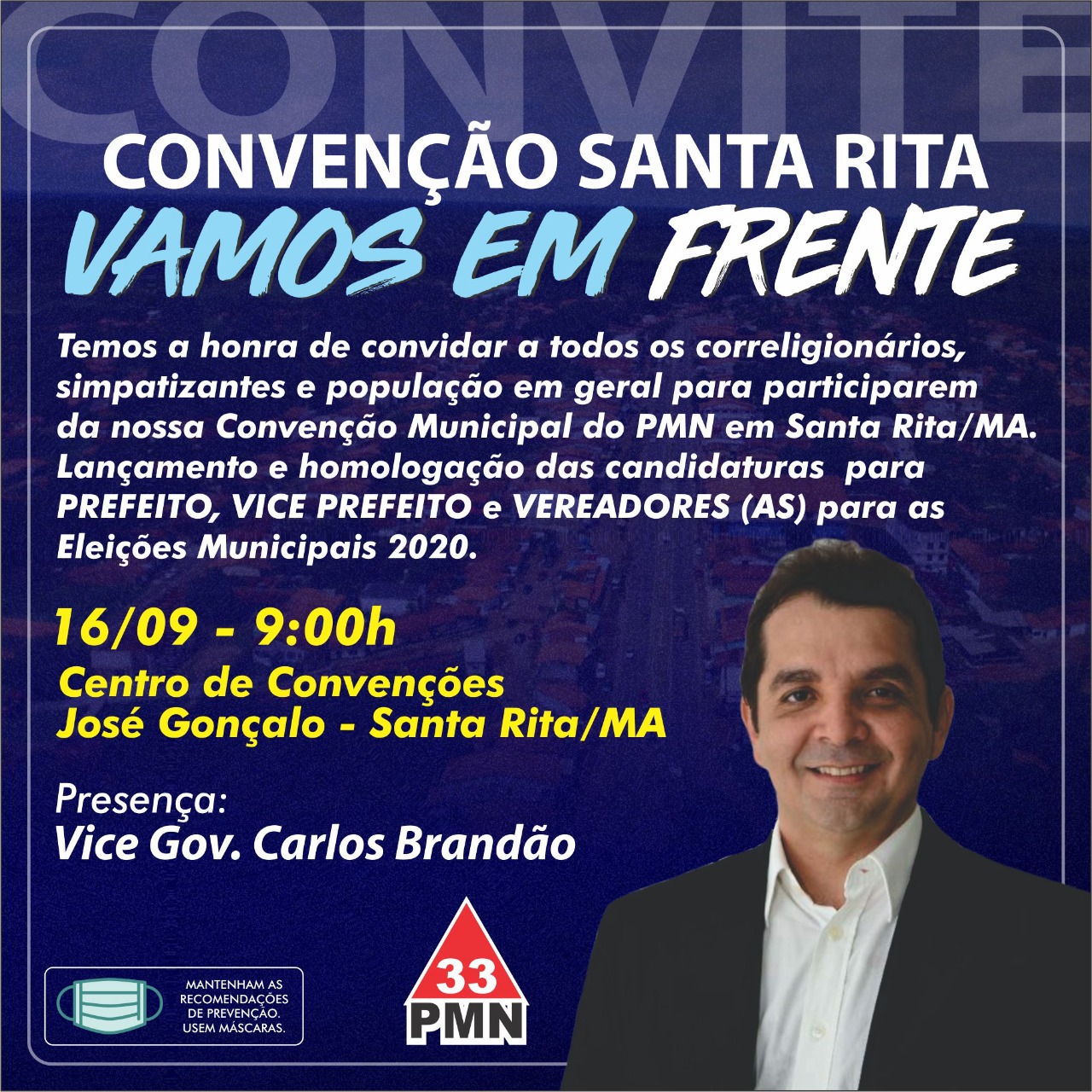 Ao lado de Carlos Brandão, Hilton Gonçalo oficializa quarta-feira candidatura a reeleição…