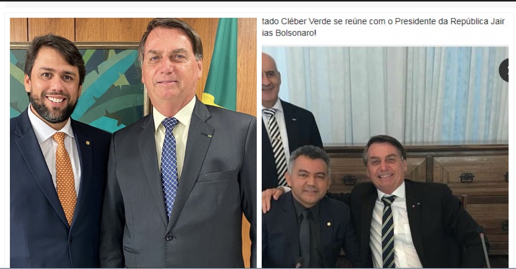 Bancada Federal – Kleber Verde e Pedro Lucas cada vez mais perto de Bolsonaro…