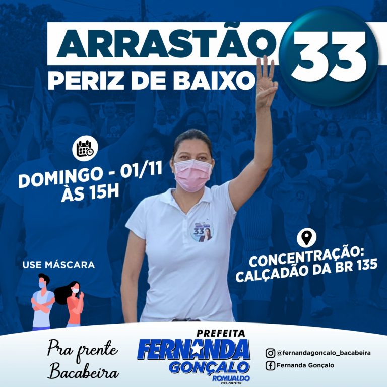 Fernanda Gonçalo realiza o 3º arrastão no Periz de Baixo neste domingo…