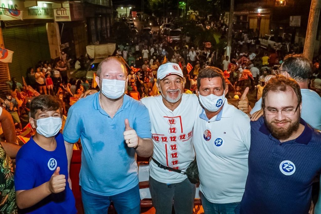 Othelino reforça campanha de Antonio Diniz em Bequimão