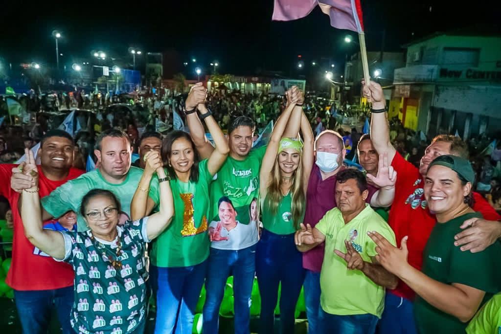 “Arrastão” consagra campanha de Luciano e Ana Paula em Pinheiro…