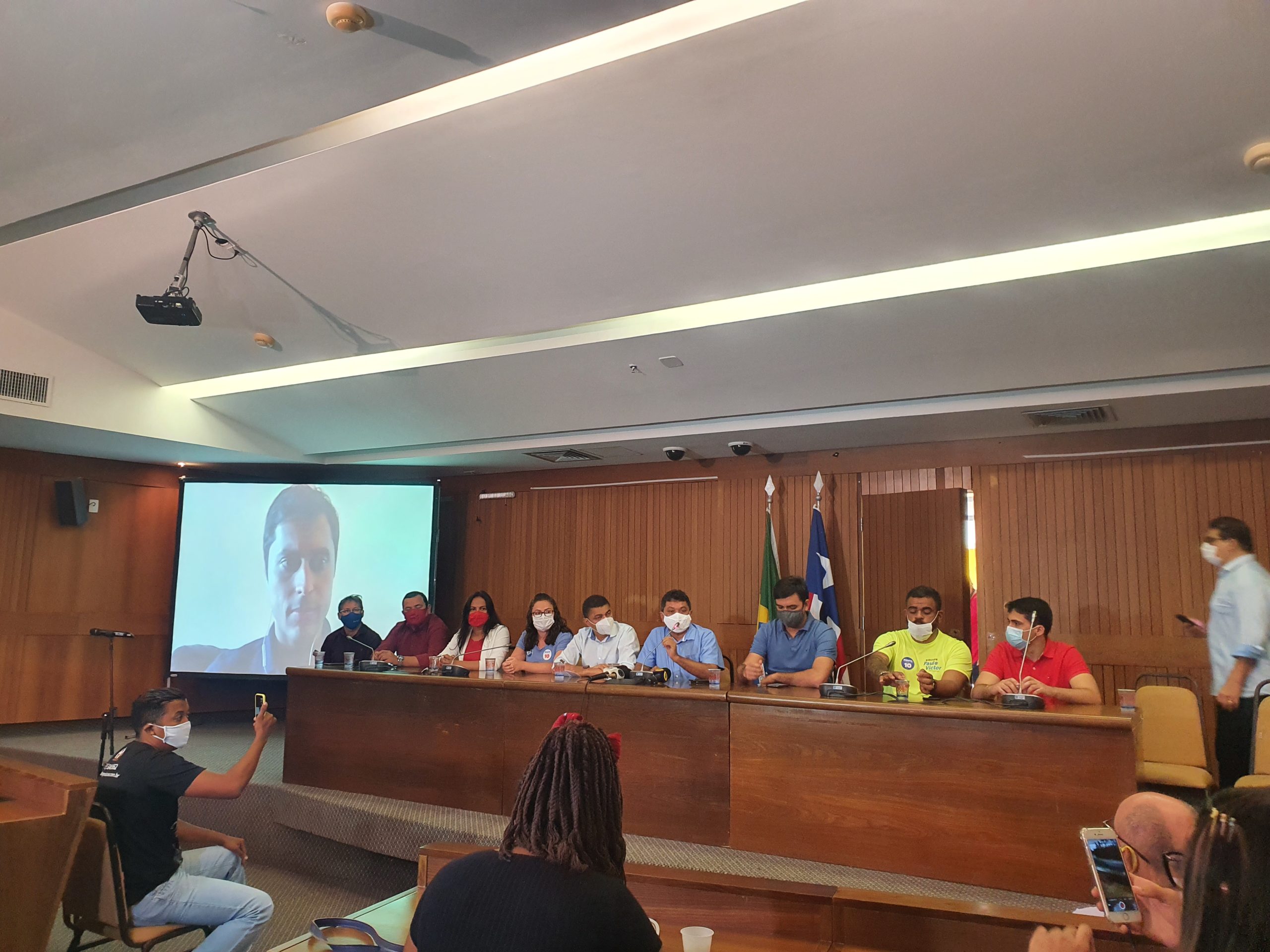 Rubens Jr. e Bira oficializam apoio a Duarte Júnior…