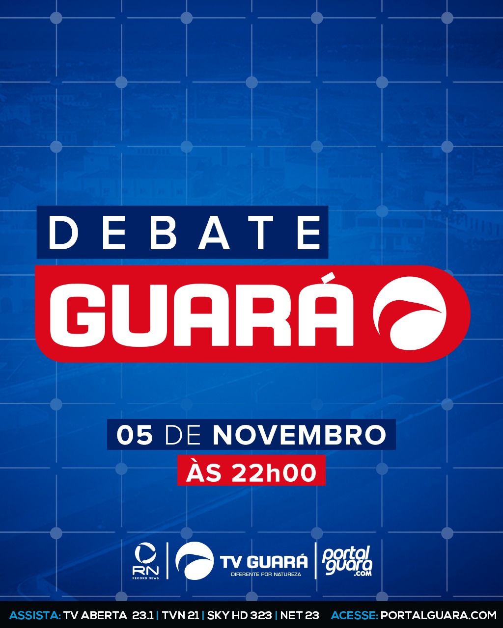 Tv Guará realiza debate com os candidatos a prefeito de São Luís nesta quinta-feira…