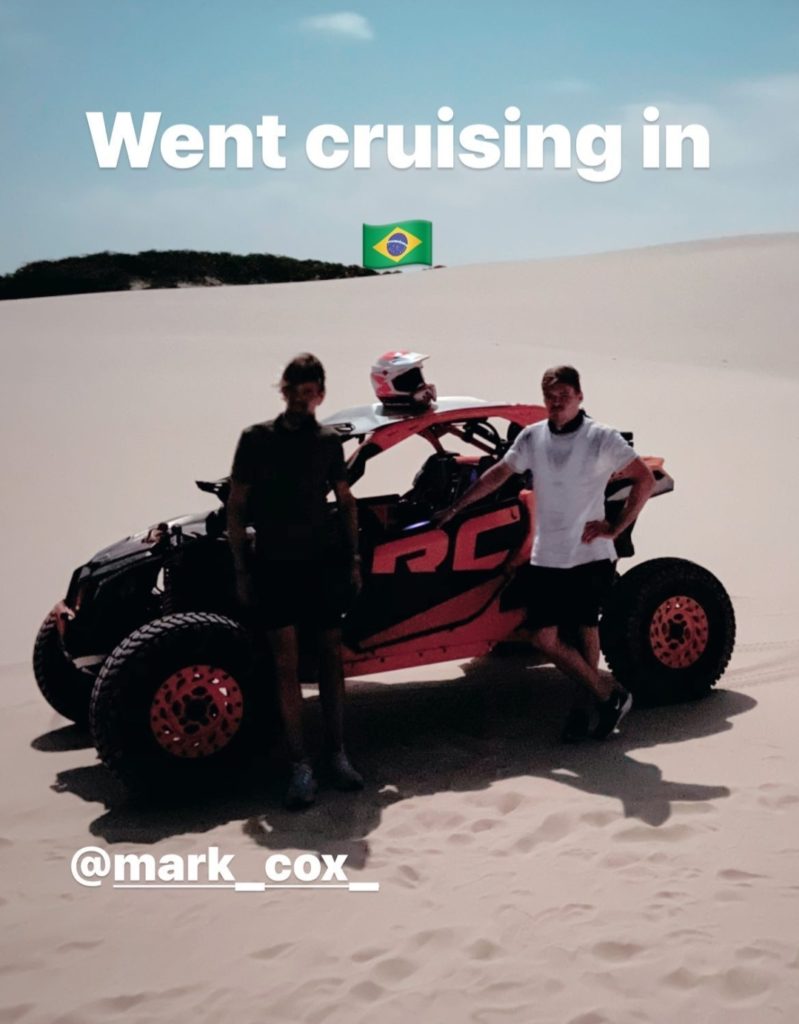 Piloto de F1, Max Verstappen passa férias nos Lençóis Maranhenses…