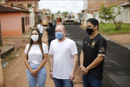 Luciano lança nova etapa do “Pró-asfalto” com Othelino e Ana Paula…
