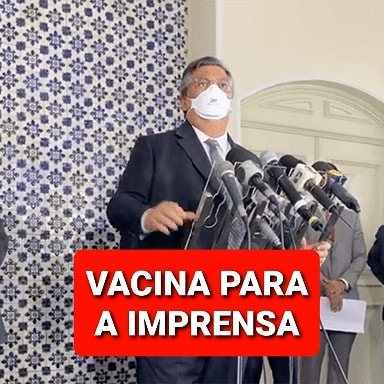 Dino anuncia vacinação para a imprensa maranhense…