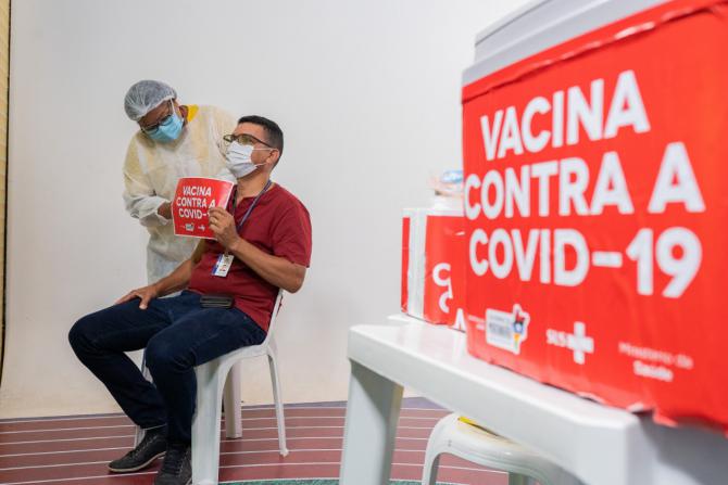 Profissionais de Comunicação da Assembleia tomam segunda dose de vacina contra Covid…