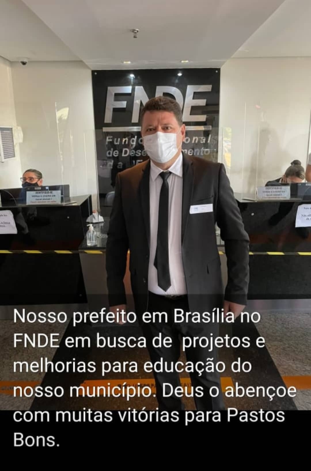 Prefeito de Pastos Bons Enoque Mota cumpre extensa agenda em Brasília…