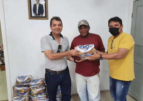 Prefeito Hilton Gonçalo distribui 1000 cestas básicas em Santa Rita…