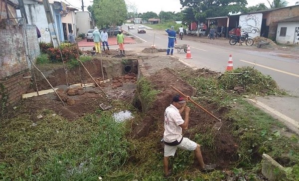 Gestão Gonçalo inicia obras para evitar efeitos das chuvas em Santa Rita…