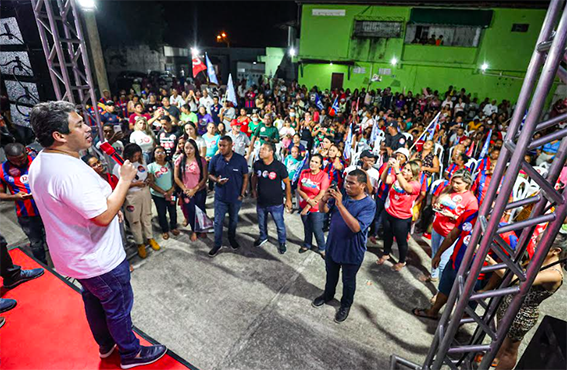 Osmar reúne multidão na região central de São Luís…