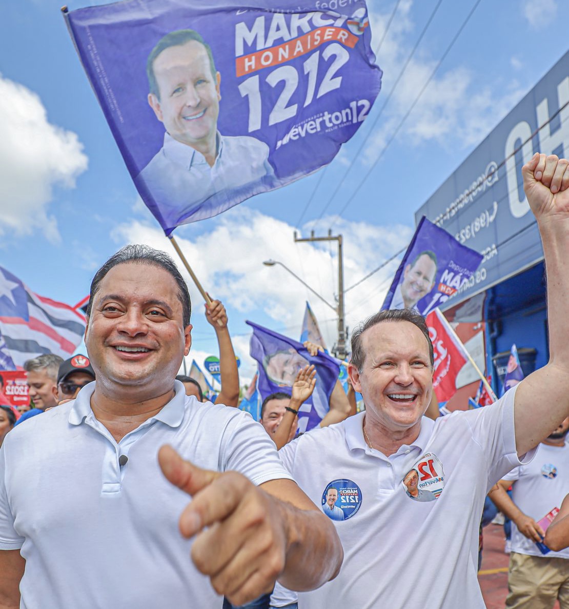 Márcio Honaiser e Weverton: parceria no partido e na missão por um Maranhão melhor…