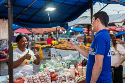 Fernando Braide visita Feira da Praia Grande e Mercado da Vila Palmeira, em São Luís…