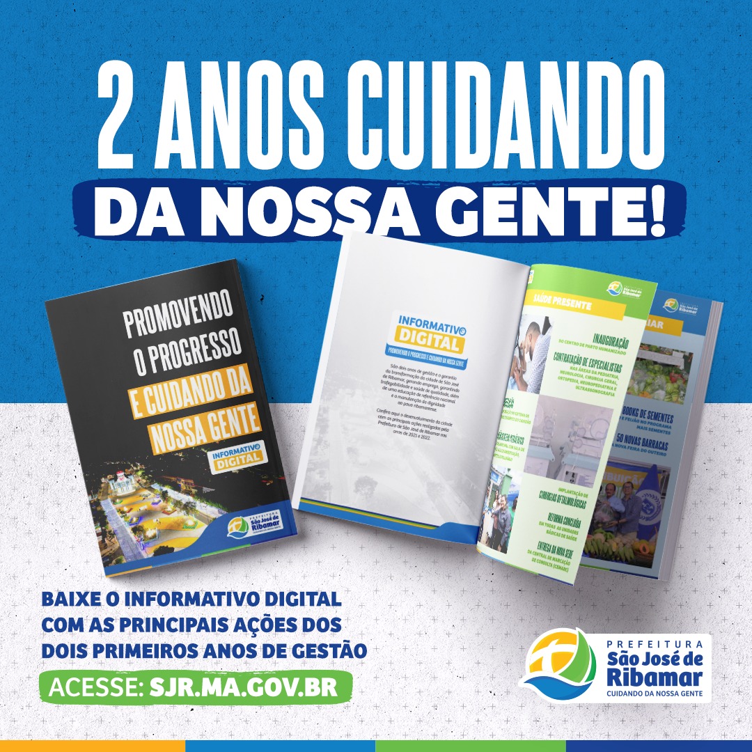 Prefeitura de São José de Ribamar faz balanço de 2 anos gestão…