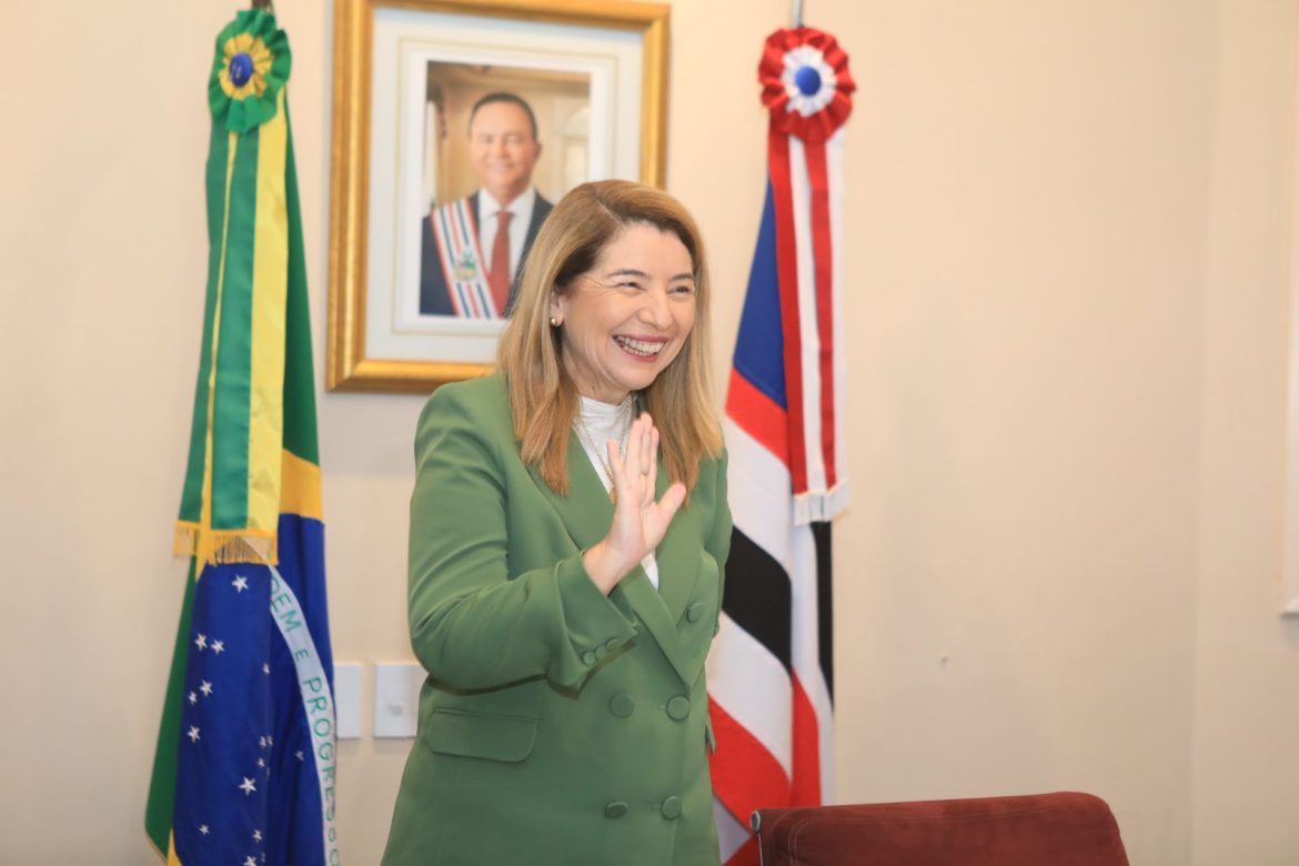 Iracema Vale toma posse como governadora em exercício do Maranhão…