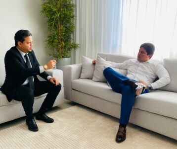 Luciano Genésio se reúne com André Fufuca em Brasília…