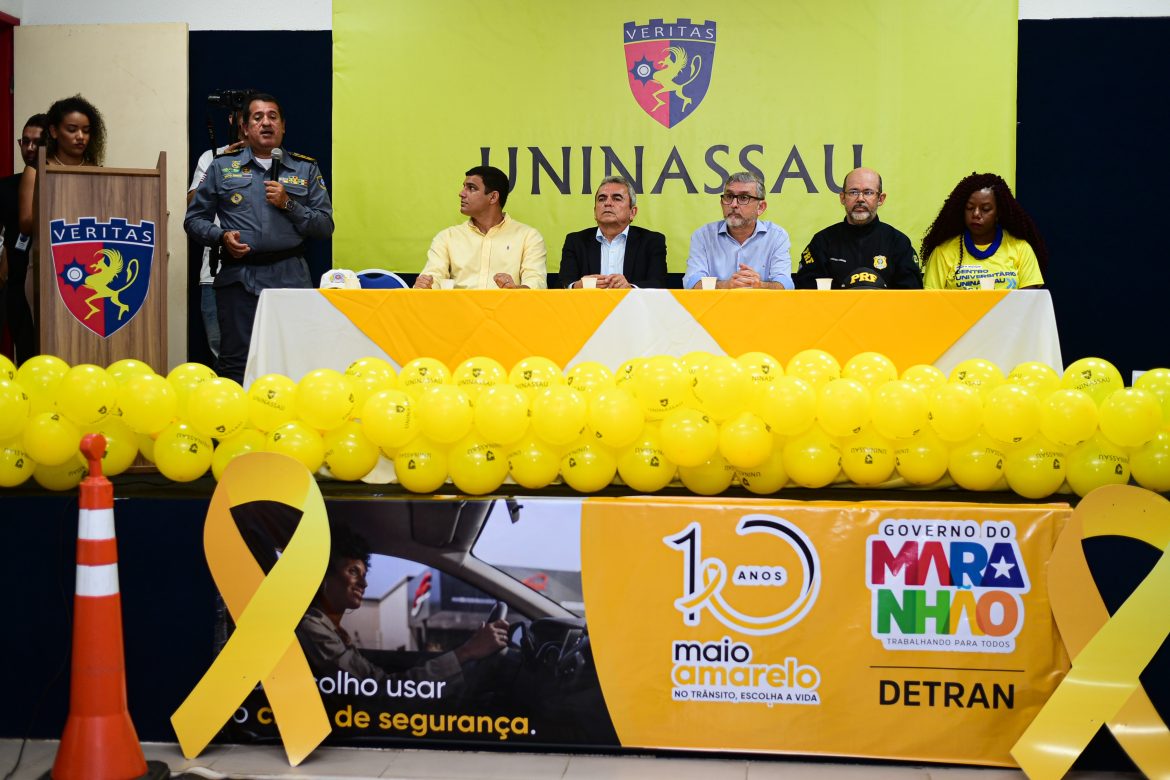 Detran/MA encerra a campanha ‘Maio Amarelo’ com palestra, encenação dramática e doação de cadeiras de rodas…