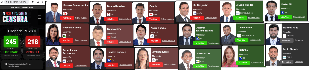 Opinião pública reage a ‘PL da Censura’ e líderes do Governo Lula no Congresso adiam a votação …