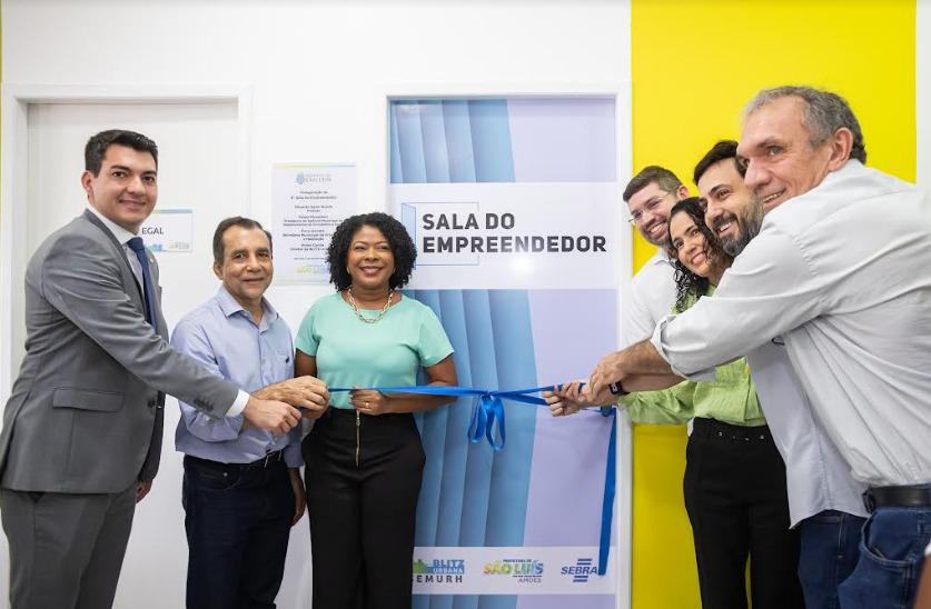 Fernando Braide incentiva empreendedorismo em inauguração da 4ª Sala do Empreendedor de São Luís…