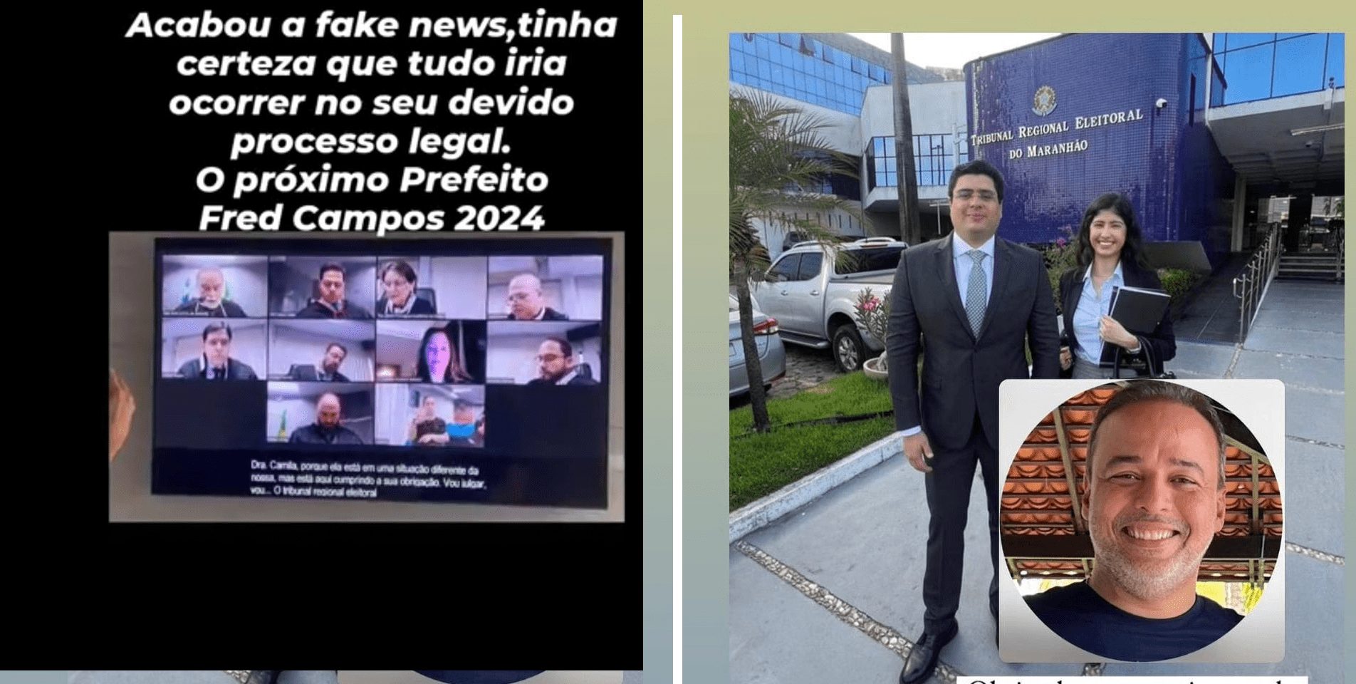 Unanimidade – Por 7 x 0 TRE enterra discurso de inelegibilidade de Fred Campos em Paço do Lumiar…
