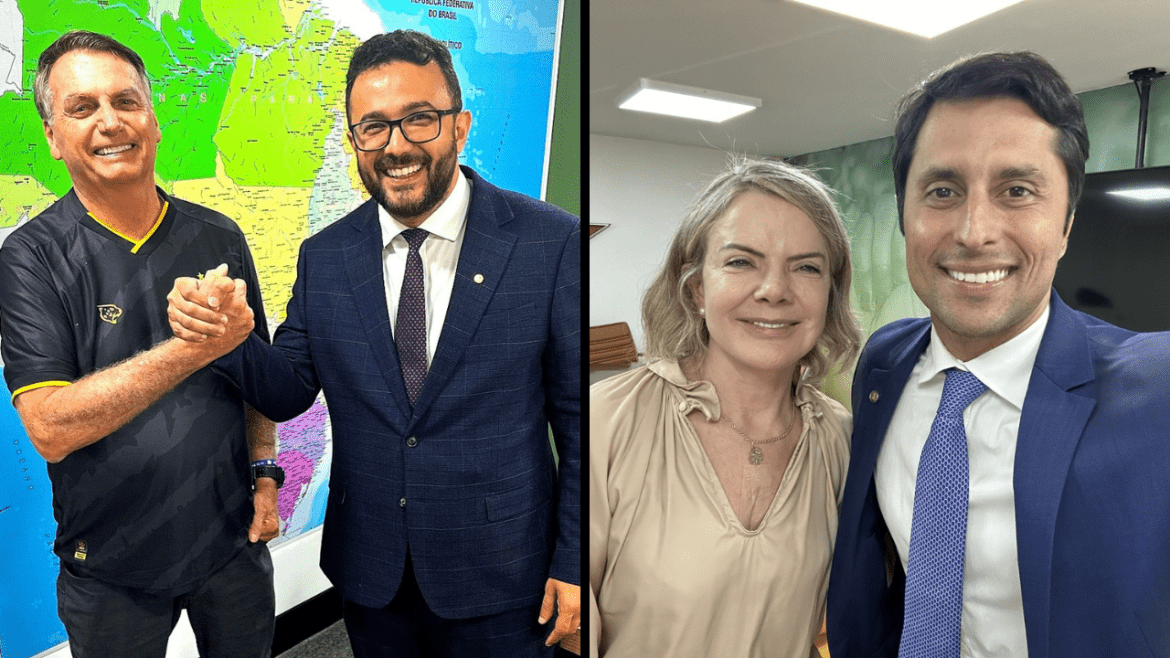 Polarização na Eleição de São Luís – Após foto de Yglésio com Bolsonaro, Duarte surge com presidente do PT…