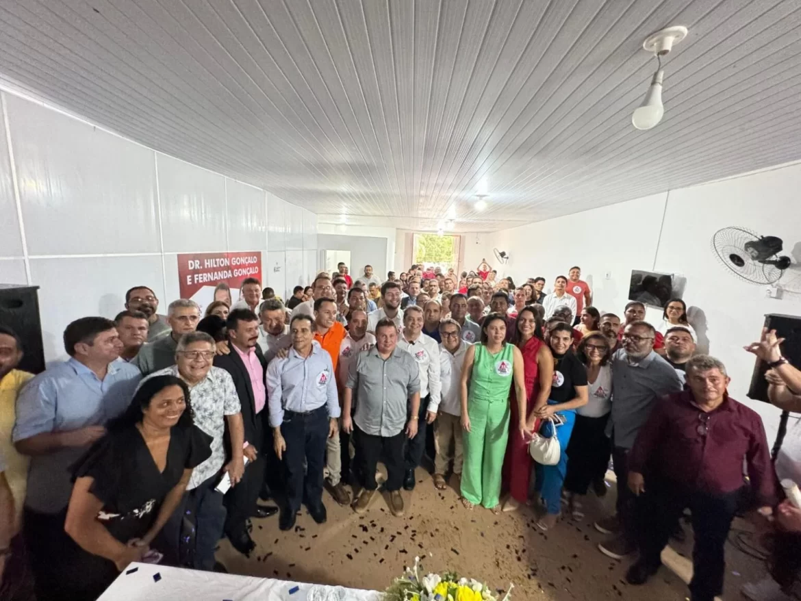 Hilton Gonçalo organiza o ‘Mobiliza’ e vai disputar eleições em 60 cidades maranhenses; veja quem o partido vai  apoiar…