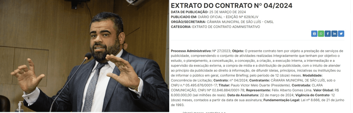 Lei Eleitoral – Com licitação vencida, Paulo Victor só terá 30 dias pra torrar  R$ 6 milhões em publicidade…