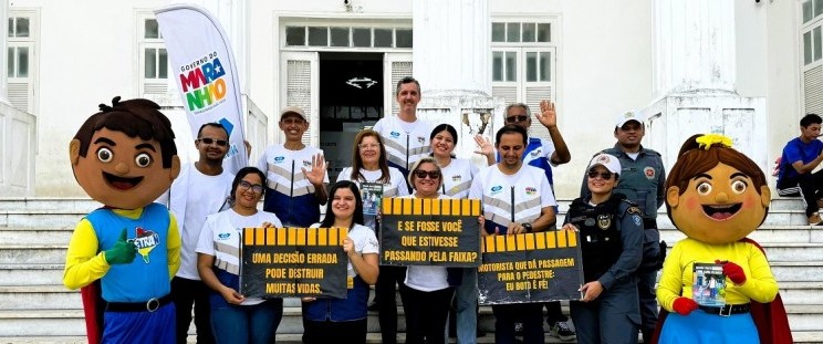 Detran-MA realiza ações educativas no Dia Nacional do Pedestre em São Luís…