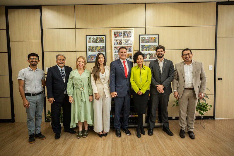 Em Brasília, vice-governador do Maranhão, Felipe Camarão, cumpre agendas com AGU e MEC…