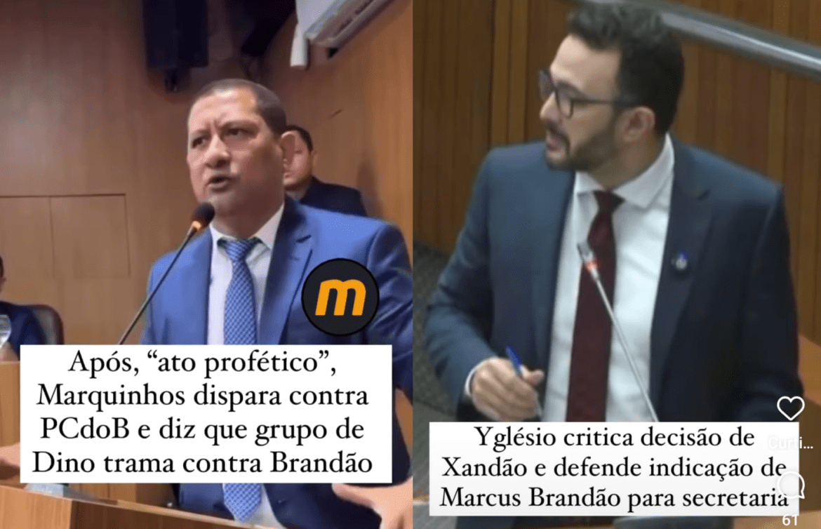 ‘Líderes do Governo’ na Câmara e na Assembleia – Marquinhos e Yglésio – ‘quebrando lanças’ contra a foice e o martelo…