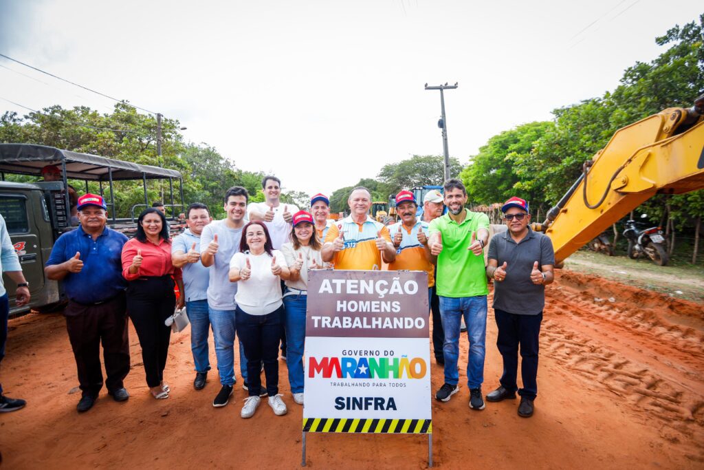 Brandão inicia obra de pavimentação na MA-312 e entrega sistemas de abastecimento de água em Araioses…