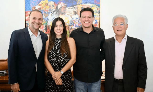 Vice-governador recebe futuro presidente Nacional do PT, Edinho Silva…