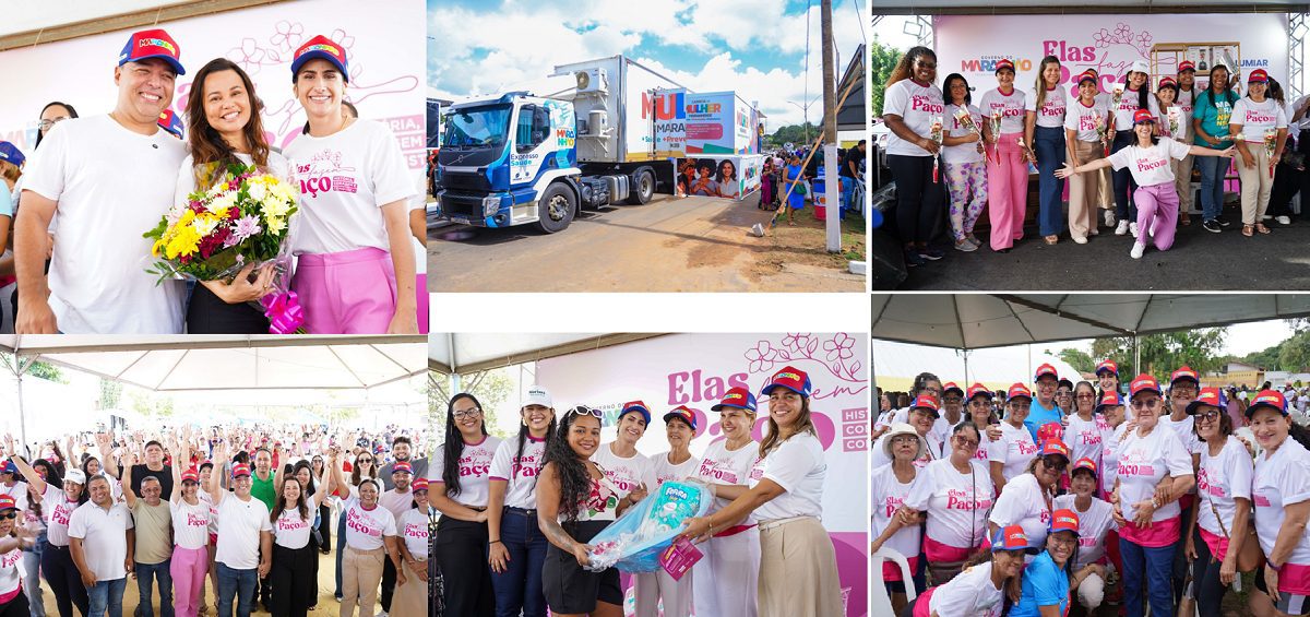 Paço do Lumiar – Evento liderado pela vice-prefeita Mariana Brandão reúne milhares de mulheres…