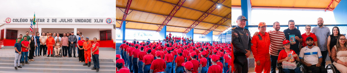 Tuntum – Município recebe visitas dos Comandantes Gerais da Polícia Militar e do Corpo de Bombeiros do Maranhão…