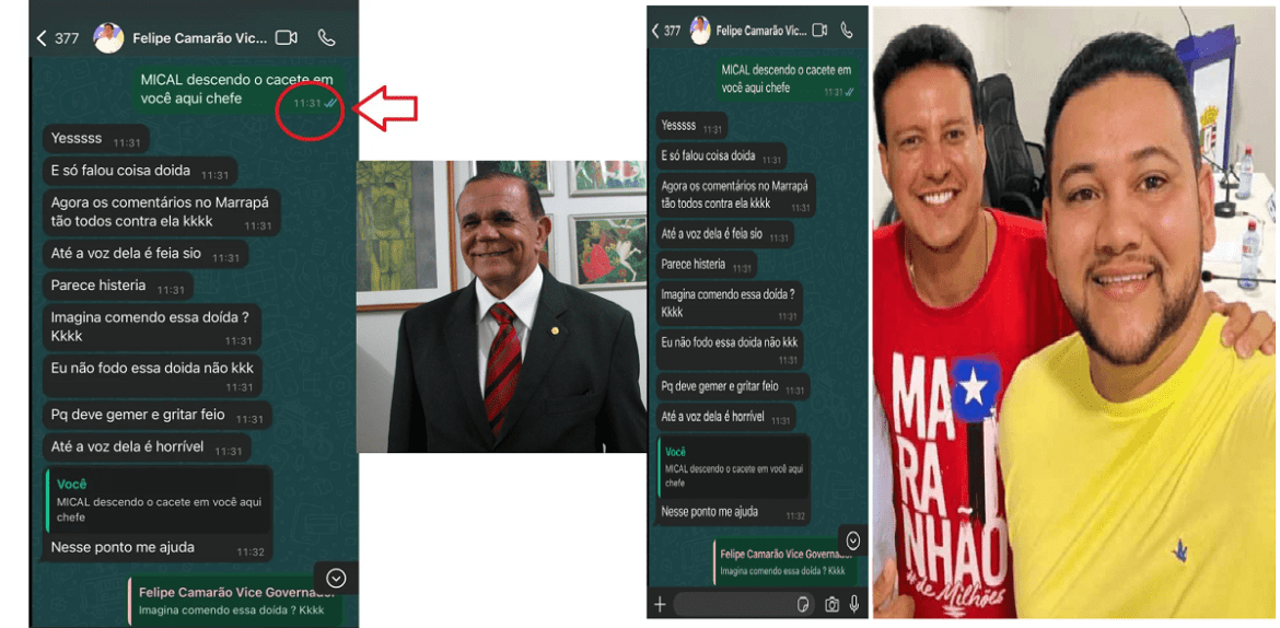 ‘Fim de Papo’ – Escórcio sugere a Camarão entregar celular a perícia para acabar com dúvidas no caso dos prints de conversa…