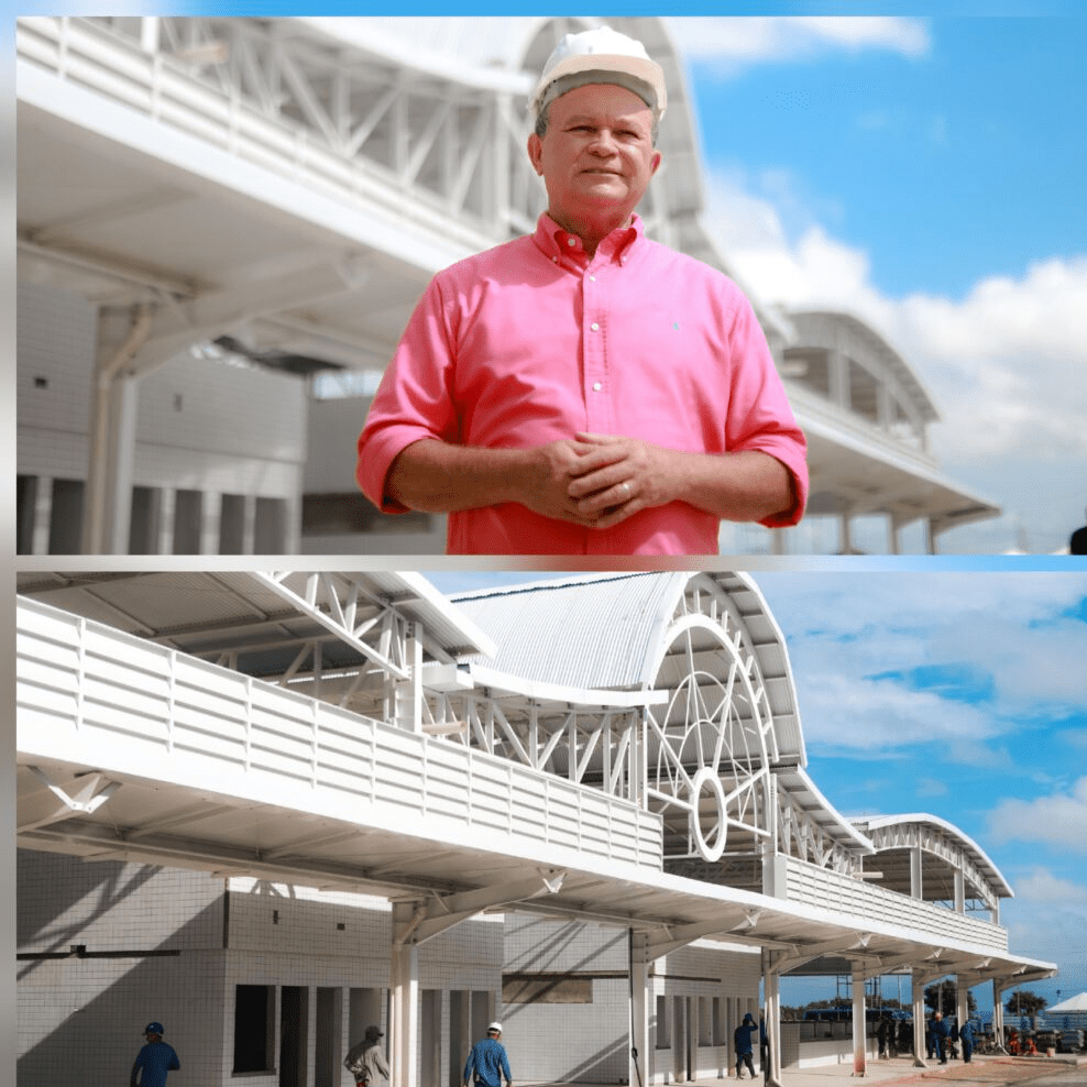 Brandão vistoria obra do novo Terminal de Passageiros da Baixada Maranhense…