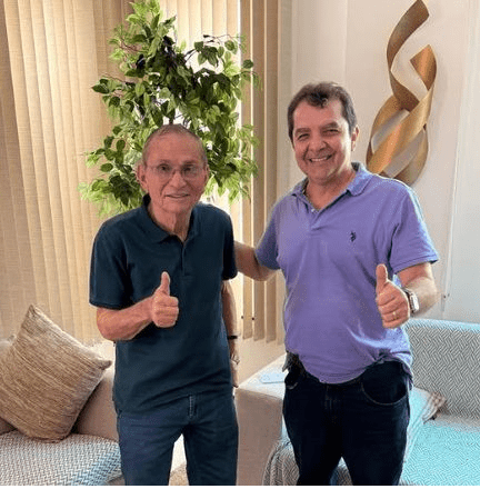 Dr Hilton Gonçalo recebe o apoio do PMB e do ex-vereador de São Luís, Chico Carvalho…