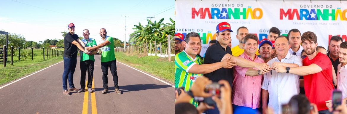 Orleans Brandão fortalece o municipalismo com entrega de obras e serviços em Lago Verde e Bacabal…