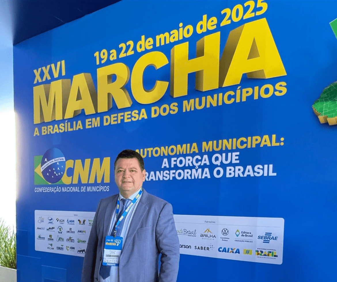 Brasília – Prefeito Enoque Mota representa Pastos Bons na ‘XXVI Marcha dos Prefeitos’…