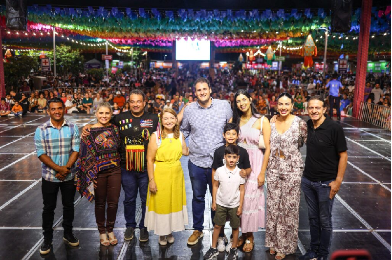 Orleans Brandão prestigia encerramento do Arraial da Assembleia Legislativa…