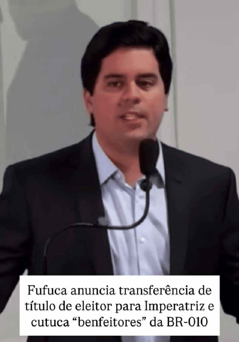 Fufuca transferirá título para Imperatriz e reforça presença política na região Tocantina…