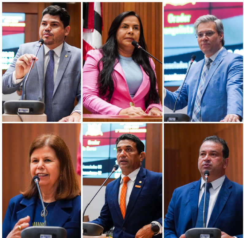 Ações do governo em áreas diversas ganham repercussão em discursos de deputados na Alema…