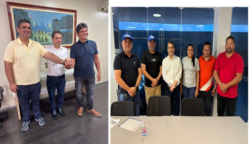 Três prefeitos declaram apoio à pré-candidatura de Hilton Gonçalo ao Senado…