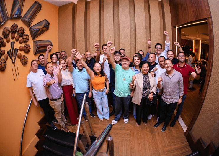 Almoço reúne 25 vereadores de São Luís em apoio à pré-candidatura de Orleans Brandão…