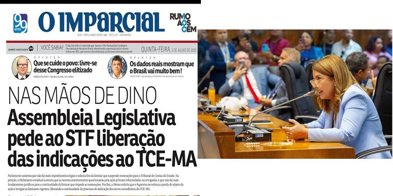 ‘Insegurança Jurídica’ – Assembleia pede ao STF o fim do travamento político no TCE do Maranhão…